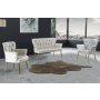 Atelier del Sofa Sofa i dve fotelje Paris Gold Metal Cream - slika 1