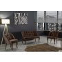 Atelier del Sofa Sofa i fotelja Roma Walnut Wooden Brown - slika 1