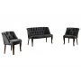 Atelier del Sofa Sofa i fotelja Roma Walnut Wooden Fume - slika 2