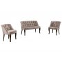 Atelier del Sofa Sofa i fotelja Roma Walnut Wooden Light Brown - slika 2
