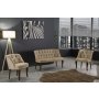 Atelier del Sofa Sofa i fotelja Roma Walnut Wooden Light Brown - slika 1