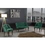 Atelier del Sofa Sofa i fotelja Roma Walnut Wooden Sea Green - slika 1