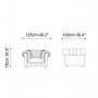 Atelier del Sofa Fotelja Cupon - slika 3