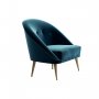 Atelier del Sofa Fotelja Matilda Petrol Blue - slika 3