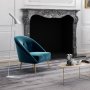 Atelier del Sofa Fotelja Matilda Petrol Blue - slika 1