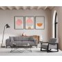 Atelier del Sofa Fotelja Athena Bergere Light Grey - slika 2