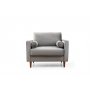 Atelier del Sofa Fotelja Rome Light Grey - slika 2