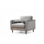 Atelier del Sofa Fotelja Rome Light Grey - slika 3