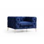 Atelier del Sofa Fotelja Como Navy Blue - slika 2