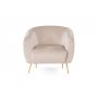 Atelier del Sofa Fotelja Eses Beige Wing - slika 3