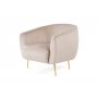 Atelier del Sofa Fotelja Eses Beige Wing - slika 4