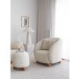 Atelier del Sofa Fotelja Slon White - slika 1