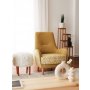 Atelier del Sofa Fotelja Aztek Yellow - slika 1