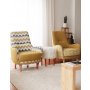 Atelier del Sofa Fotelja Zikzak Yellow - slika 3