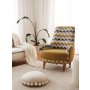 Atelier del Sofa Fotelja Zikzak Yellow - slika 1