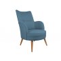 Atelier del Sofa Fotelja Victoria Saxe Blue - slika 1
