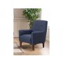 Atelier del Sofa Fotelja Balera Wing Dark Blue - slika 1