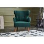 Atelier del Sofa Fotelja Karina Petrol Green - slika 2