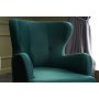 Atelier del Sofa Fotelja Karina Petrol Green - slika 3