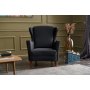 Atelier del Sofa Fotelja Lola Berjer Anthracite - slika 1