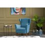 Atelier del Sofa Fotelja Lola Berjer Turquoise - slika 2