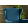 Atelier del Sofa Fotelja Lola Berjer Turquoise - slika 3