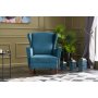 Atelier del Sofa Fotelja Lola Berjer Turquoise - slika 1