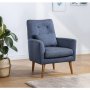 Atelier del Sofa Fotelja Zeni Berjer Dark Blue - slika 1
