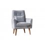 Atelier del Sofa Fotelja Zeni Berjer Grey - slika 2