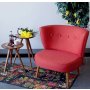 Atelier del Sofa Fotelja Bienville Tile Red - slika 1