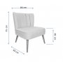 Atelier del Sofa Fotelja Moon River Green - slika 5