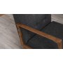 Atelier del Sofa Fotelja Kemer Dark Grey - slika 5