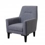 Atelier del Sofa Fotelja Liones S Dark Grey - slika 2