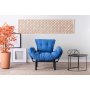 Atelier del Sofa Fotelja Nitta Single Blue - slika 2