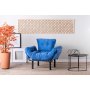 Atelier del Sofa Fotelja Nitta Single Blue - slika 1