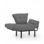 Atelier del Sofa Fotelja Nitta Single Grey - slika 4