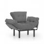 Atelier del Sofa Fotelja Nitta Single Grey - slika 5