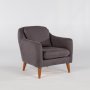 Atelier del Sofa Fotelja Soli Berjer Anthracite - slika 3