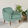 Atelier del Sofa Fotelja Soli Berjer Sea Green - slika 1