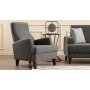 Atelier del Sofa Fotelja Kana Bergere Dark Grey - slika 2