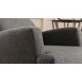 Atelier del Sofa Fotelja Kana Bergere Dark Grey - slika 3