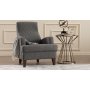 Atelier del Sofa Fotelja Kana Bergere Dark Grey - slika 1