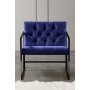Atelier del Sofa Fotelja Oslo Dark Blue - slika 2