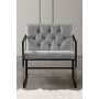 Atelier del Sofa Fotelja Oslo Grey - slika 2