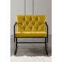 Atelier del Sofa Fotelja Oslo Mustard - slika 2