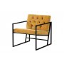 Atelier del Sofa Fotelja Oslo Mustard - slika 5