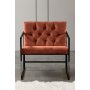 Atelier del Sofa Fotelja Oslo Tile Red - slika 2