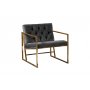 Atelier del Sofa Fotelja Oslo Gold Fume - slika 1
