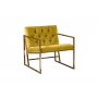 Atelier del Sofa Fotelja Oslo Gold Mustard - slika 1