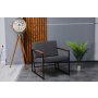 Atelier del Sofa Fotelja Vanta Fume - slika 1